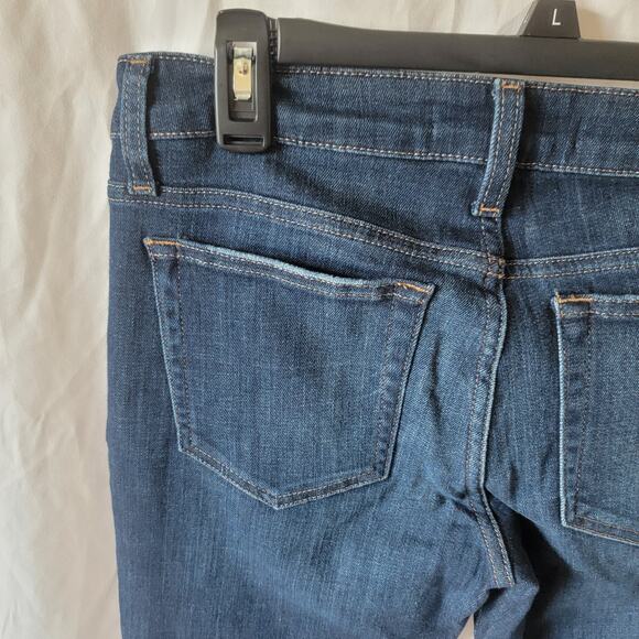 Joes Jeans Medium Wash Raw Step Hem Stretch Classic Ankle Skinny Jeans Size 30 - Picture 7 of 11
